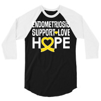 Endometriosis Awareness T  Shirt2174 3/4 Sleeve Shirt | Artistshot