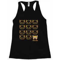 Aggretsuko Real Racerback Tank | Artistshot