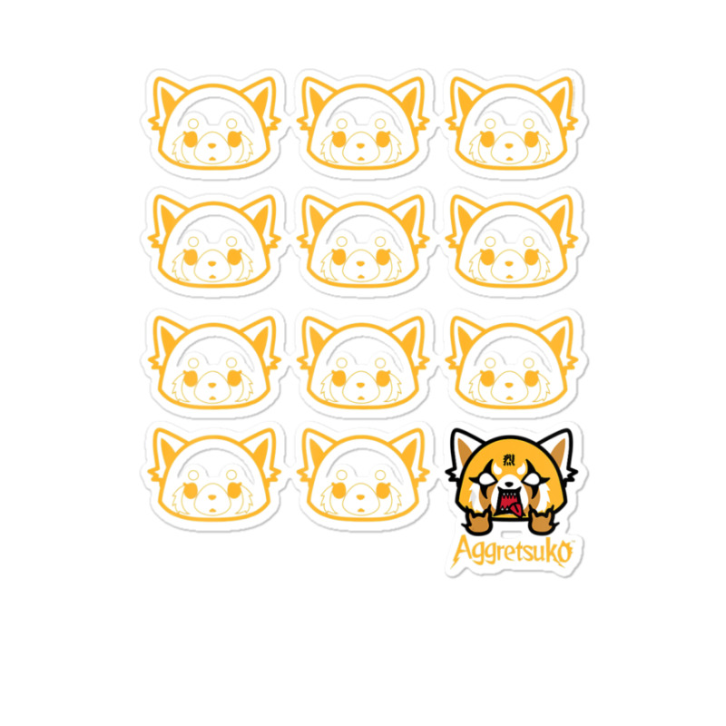 Aggretsuko Real Sticker | Artistshot