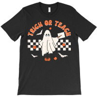 Halloween Trick Or Teach Ghost Teacher Spooky Season T-shirt | Artistshot