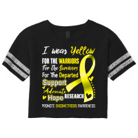 Endometriosis Awareness T  Shirt2180 Scorecard Crop Tee | Artistshot