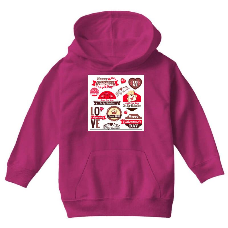 Special Design Happy Valentine's Day Youth Hoodie | Artistshot