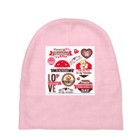 Special Design Happy Valentine's Day Baby Beanies | Artistshot