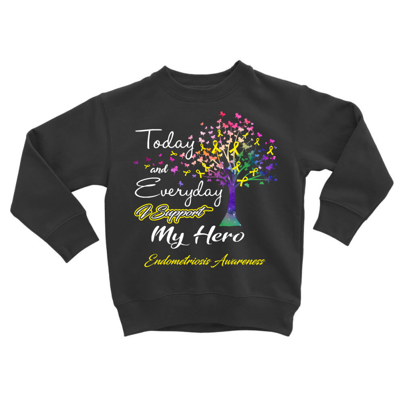 Endometriosis Awareness T  Shirt2183 Toddler Sweatshirt by cm-arts | Artistshot