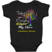 Endometriosis Awareness T  Shirt2183 Baby Bodysuit | Artistshot