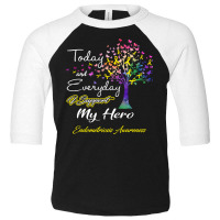 Endometriosis Awareness T  Shirt2183 Toddler 3/4 Sleeve Tee | Artistshot