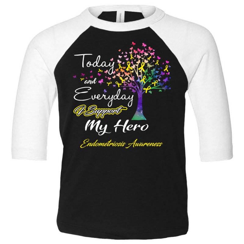 Endometriosis Awareness T  Shirt2183 Toddler 3/4 Sleeve Tee by cm-arts | Artistshot