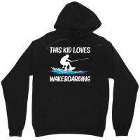 Cool Wakeboarding For Kids Boys Wakeboard Surfer Wakeboarder Pullover Unisex Hoodie | Artistshot