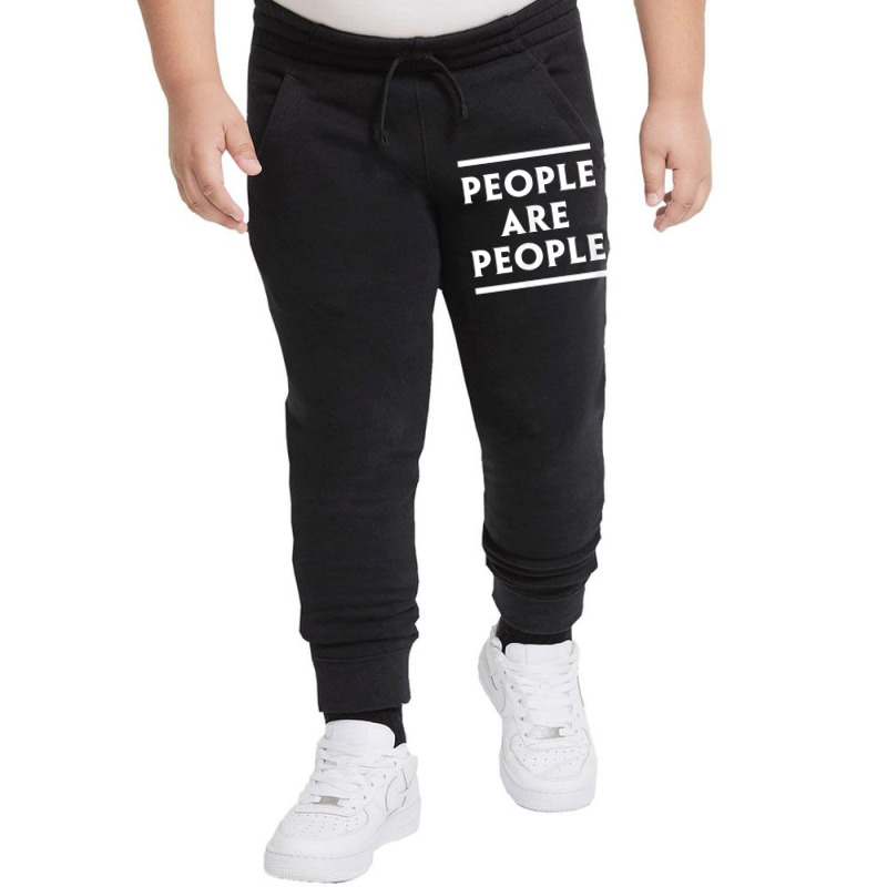 People Are People T Shirt Youth Jogger by cm-arts | Artistshot