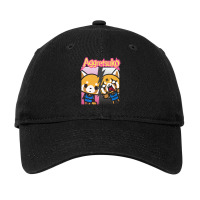 Aggretsuko Split Personality Adjustable Cap | Artistshot