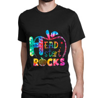 Hello Head Start Rock Tie Dye Back To School Teacher Classic T-shirt | Artistshot