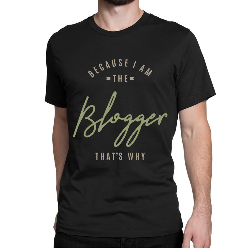 Blogger Classic T-shirt by Ale Ceconello | Artistshot