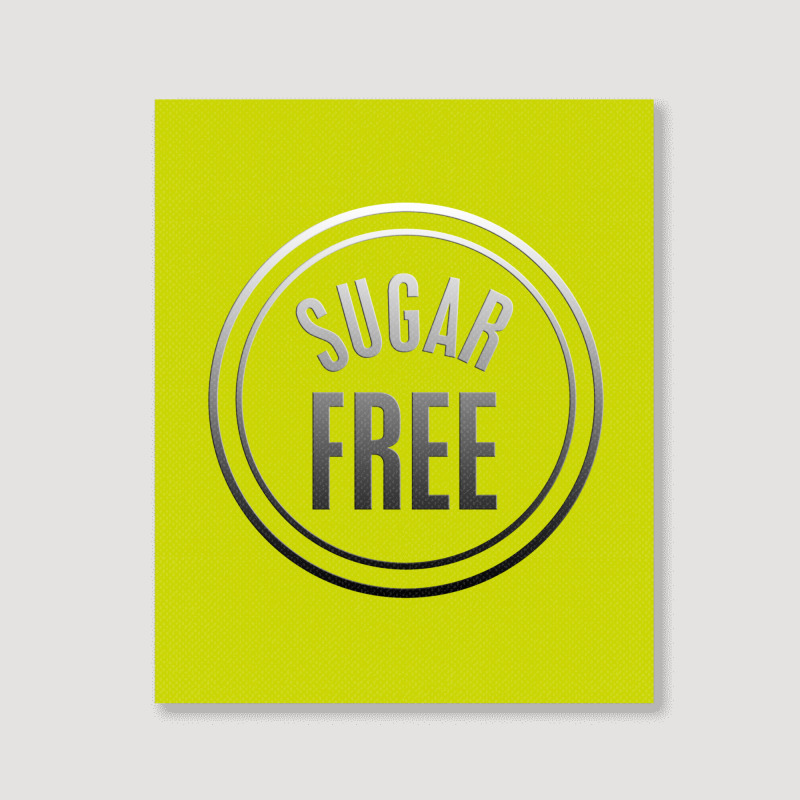 Sugar Free Portrait Canvas Print | Artistshot