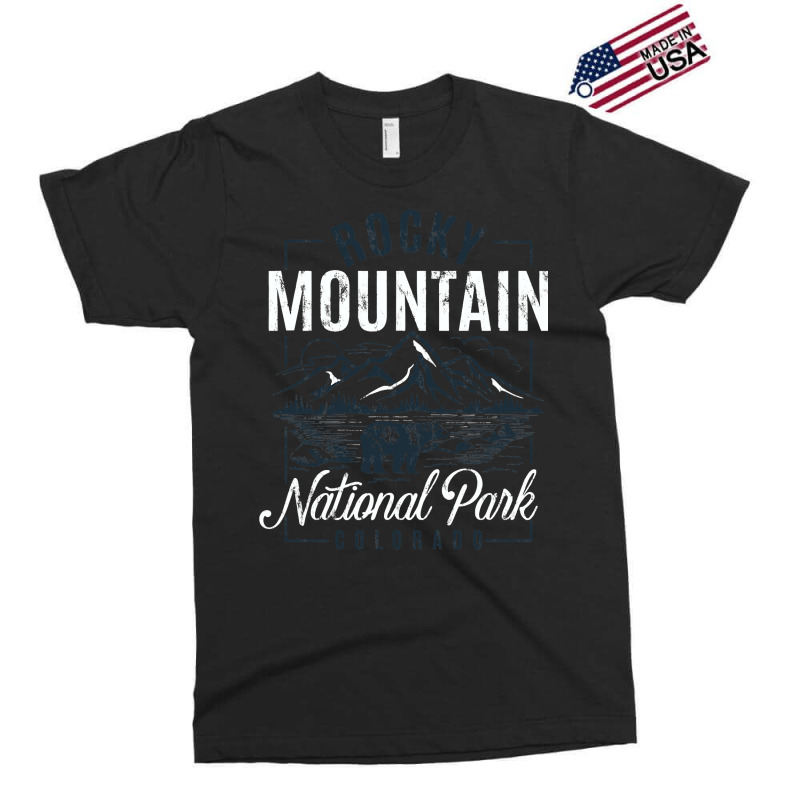 Rocky Mountain National Park  Classic Vintage Souvenir Exclusive T-shirt | Artistshot