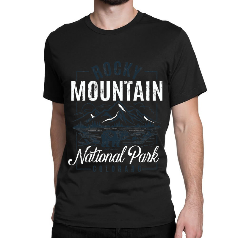 Rocky Mountain National Park  Classic Vintage Souvenir Classic T-shirt | Artistshot