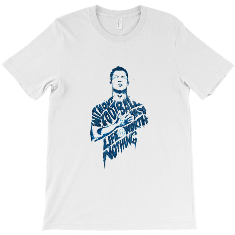 Ronaldo Without Football T-shirt | Artistshot