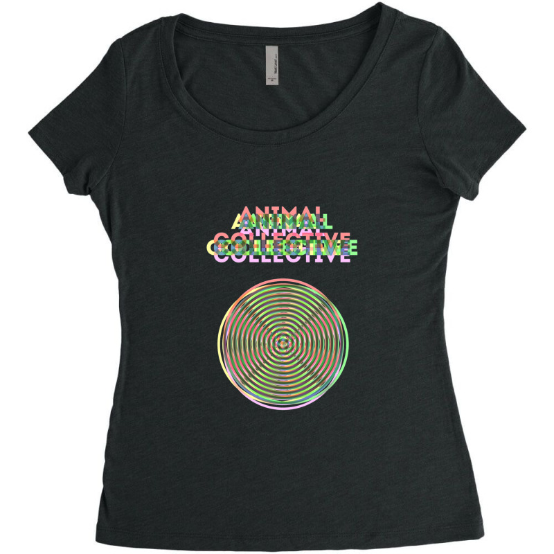 Animal Collective Psychedelic Women's Triblend Scoop T-shirt by cm-arts | Artistshot