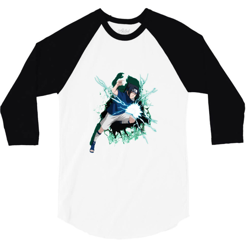 Sasuke 3/4 Sleeve Shirt | Artistshot