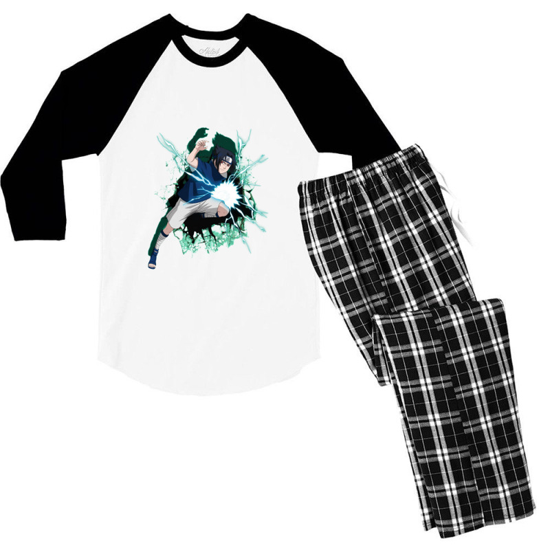 Sasuke Men's 3/4 Sleeve Pajama Set | Artistshot