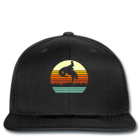 Rodeo Bucking Bronco Horse Retro Style Printed Hat | Artistshot