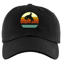 Rodeo Bucking Bronco Horse Retro Style Kids Cap | Artistshot