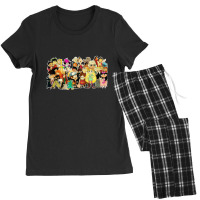 Cartoon-tshirt- Women's Pajamas Set | Artistshot