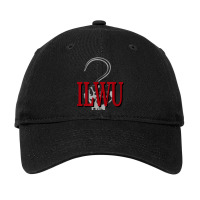 Ilwu Maroon Text Fist Longshoreman Hook Adjustable Cap | Artistshot