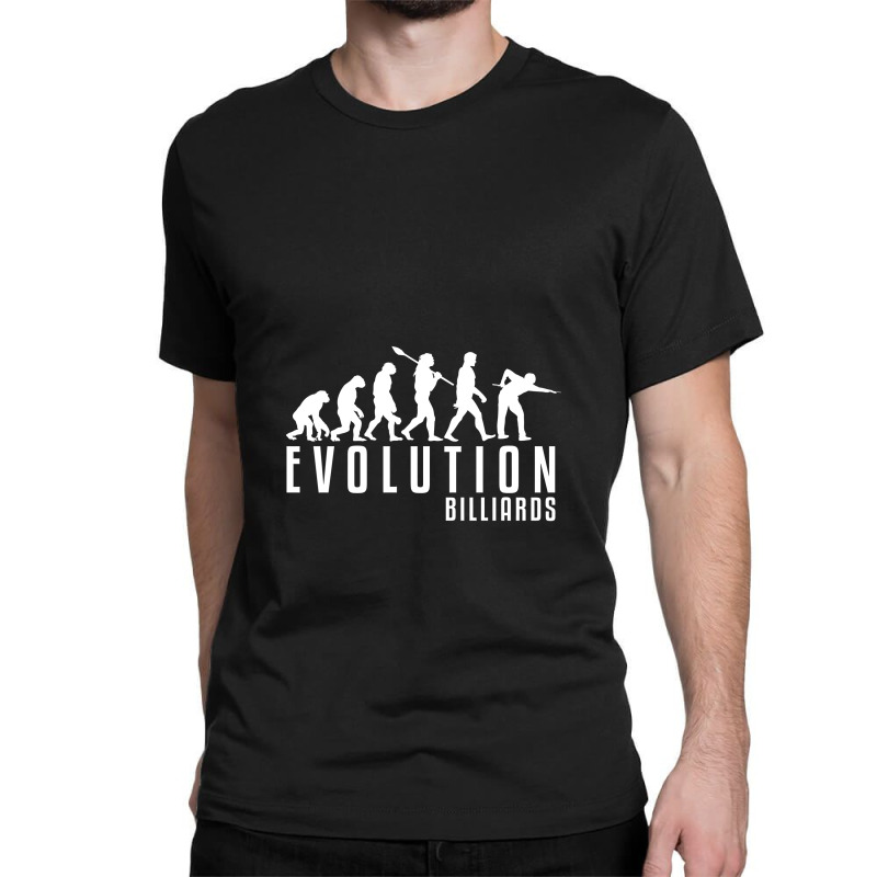 Billiards Evolution Classic T-shirt | Artistshot