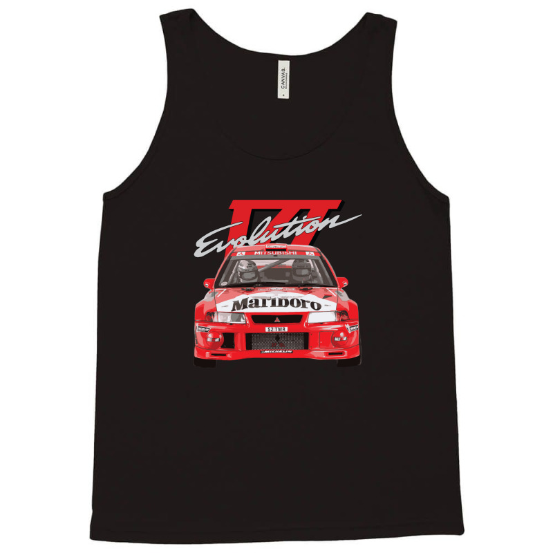 Evo 6 Vi Tme Wrc Ralliart Mitsubish Evolution Enkei Tommi Mäkinen Tank Top by RobertDoss | Artistshot