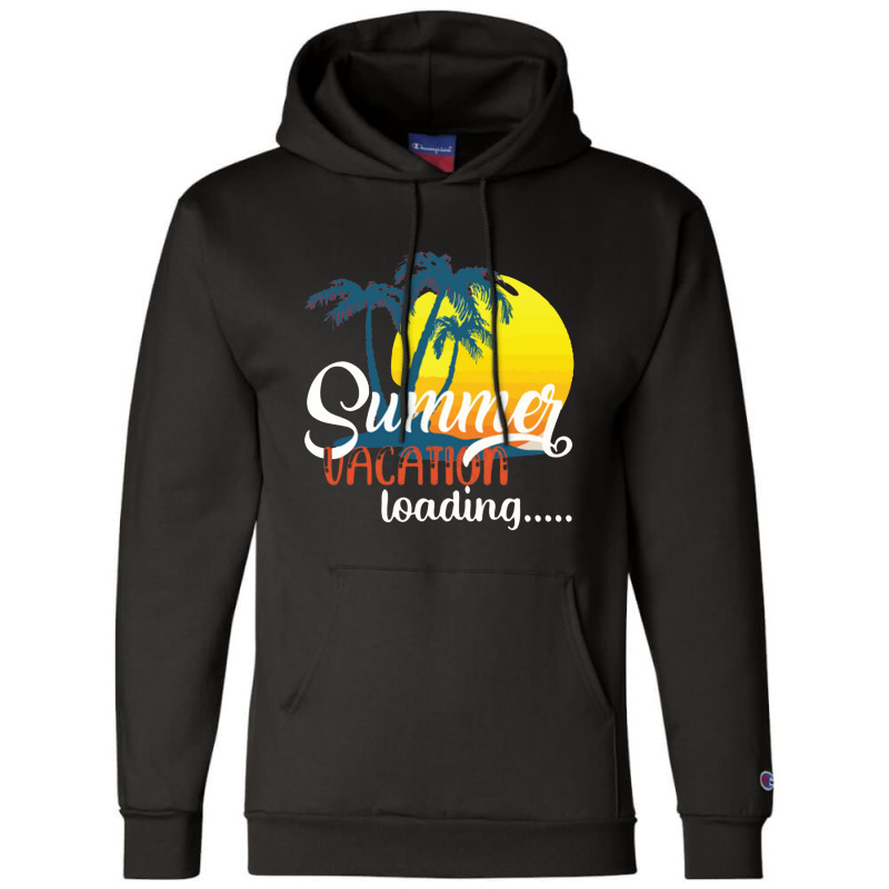 Summer Vacation Loading Champion Hoodie | Artistshot