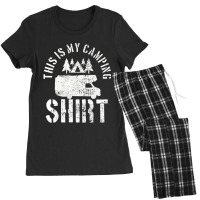 Camping Trailer Camper Van Mobile Home Caravan Motorhome Women's Pajamas Set | Artistshot