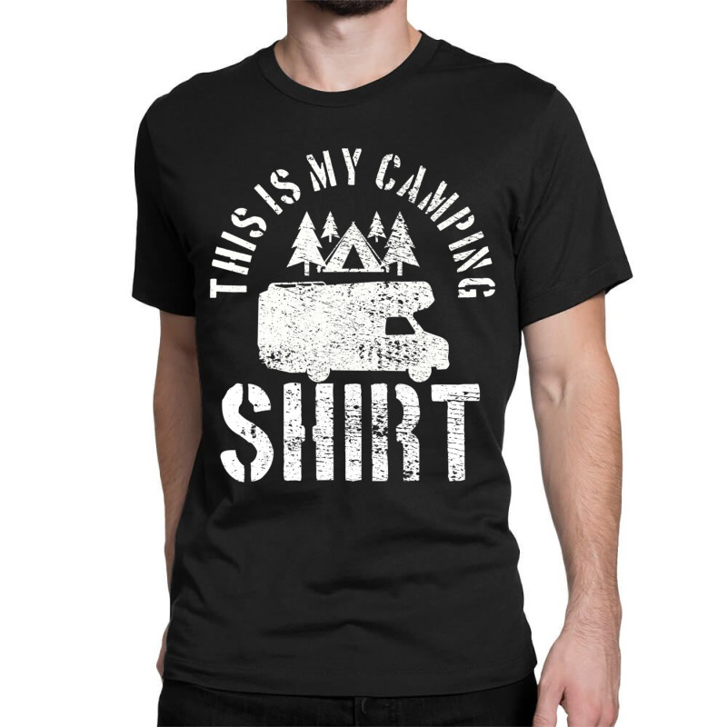 Camping Trailer Camper Van Mobile Home Caravan Motorhome Classic T-shirt by Koyanho62 | Artistshot