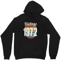 Vintage 1972, 50th Birthday Unisex Hoodie | Artistshot