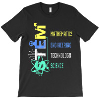 Stem Education Science Teacher Math Engineer Technology T-shirt | Artistshot