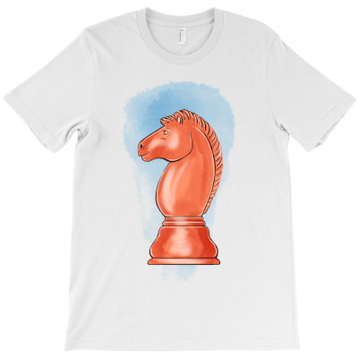 Watercolor Chess Family Matching Knight T-shirt Designed By Kevin Acen