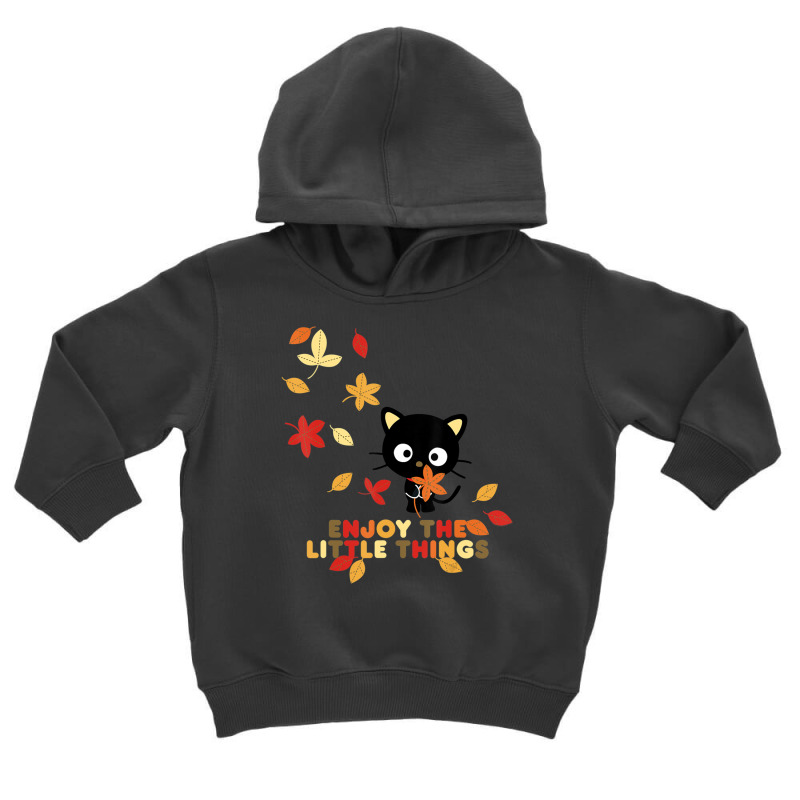 Chococat Enjoy The Little Things Fall Leaves Toddler Hoodie by Kandurip541 | Artistshot