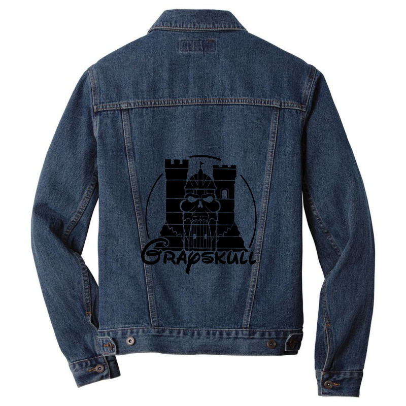 Castle Grayskull He Man Men Denim Jacket | Artistshot