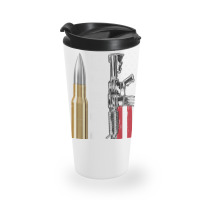 Ar-15 American Flag, Ar15 Rifle Sling Gift Gun Owner Back Travel Mug | Artistshot