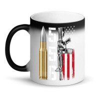 Ar-15 American Flag, Ar15 Rifle Sling Gift Gun Owner Back Magic Mug | Artistshot