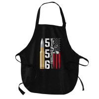 Ar-15 American Flag, Ar15 Rifle Sling Gift Gun Owner Back Medium-length Apron | Artistshot