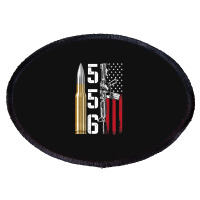 Ar-15 American Flag, Ar15 Rifle Sling Gift Gun Owner Back Oval Patch | Artistshot