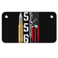 Ar-15 American Flag, Ar15 Rifle Sling Gift Gun Owner Back Motorcycle License Plate | Artistshot