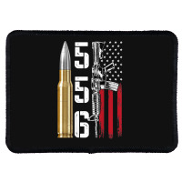 Ar-15 American Flag, Ar15 Rifle Sling Gift Gun Owner Back Rectangle Patch | Artistshot