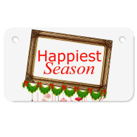 Happiest Season Motorcycle License Plate | Artistshot