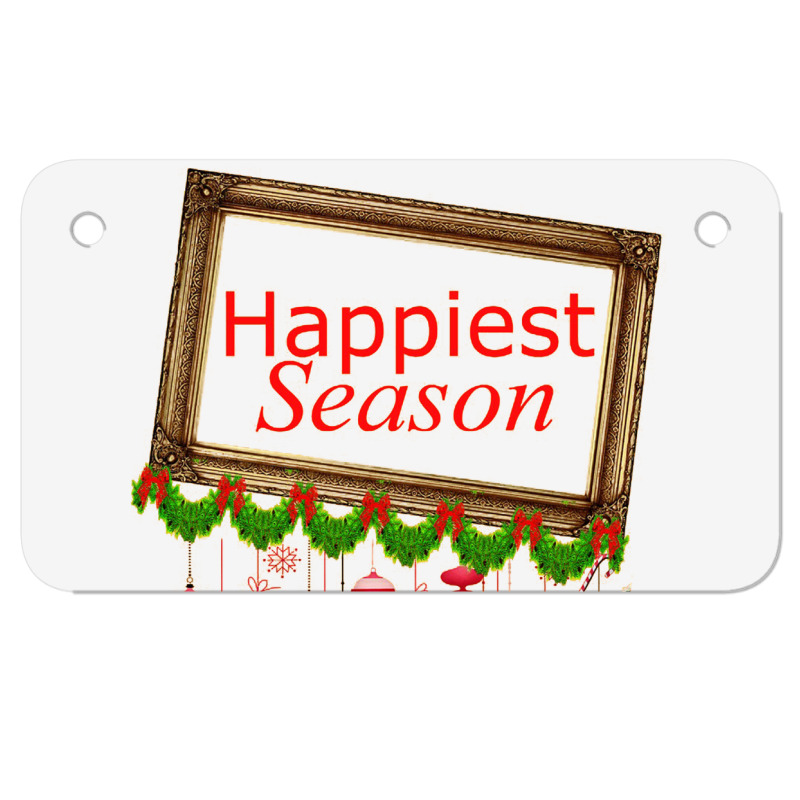 Happiest Season Motorcycle License Plate | Artistshot