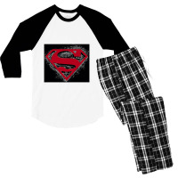 Hardcore Noir Shield Men's 3/4 Sleeve Pajama Set | Artistshot