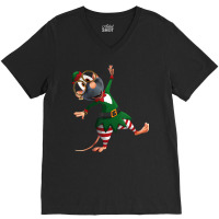 Booba Elf Rat Christmas Booba Elf Santa Elf Rat Girls Boys V-neck Tee | Artistshot