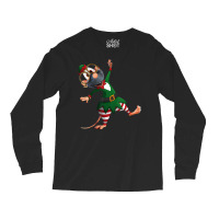 Booba Elf Rat Christmas Booba Elf Santa Elf Rat Girls Boys Long Sleeve Shirts | Artistshot