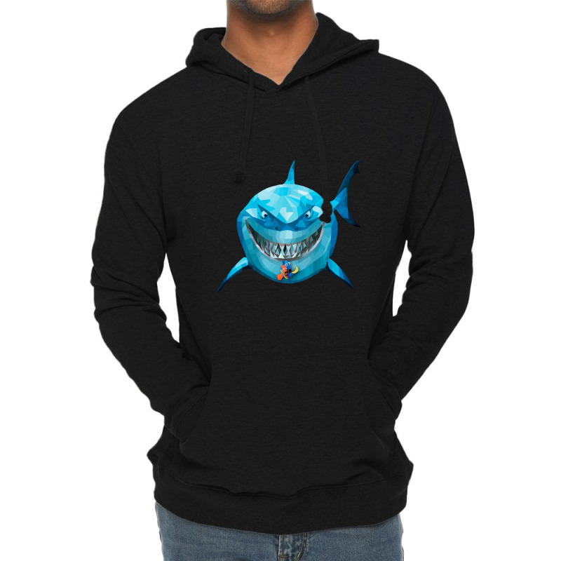 Bruce By Finding Dory Lightweight Hoodie | Artistshot