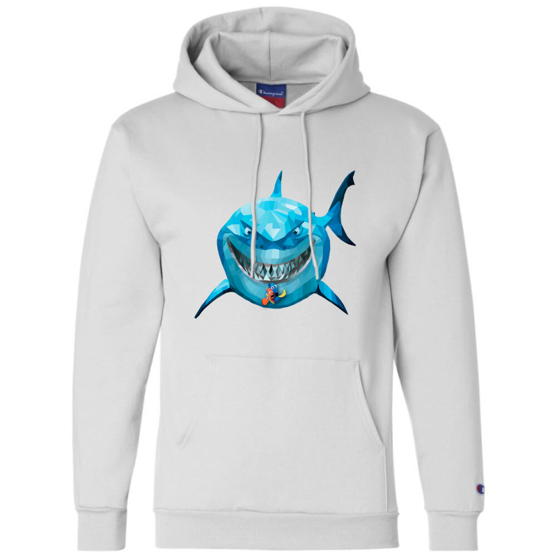 Bruce By Finding Dory Champion Hoodie | Artistshot